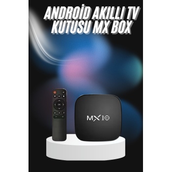 KESGİN MARKET ® 2.4G Wifi Tv Box Medya Oynatıcı TV Uyumlu MX Box Kutusu Android TV