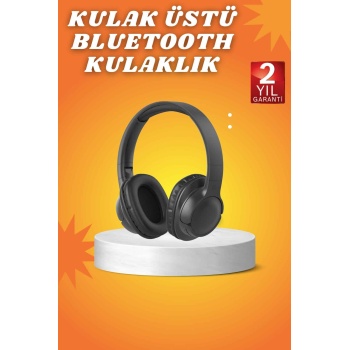 KESGİN MARKET ® Kablosuz Bluetooth Kulaklık Kulak Üstü Mikrofonlu 5.0 Bluetooth ANC Özelliği