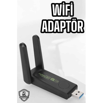 KESGİN MARKET ® Dual Band Wifi Alıcı Adaptör USB 3.0 Destekli