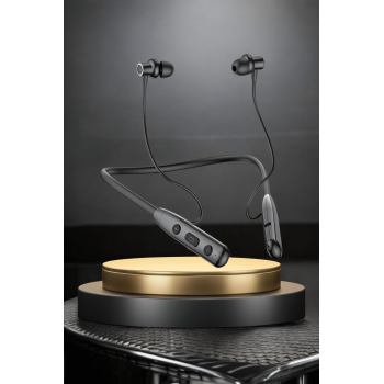 KESGİN MARKET ® Kablolu Bluetooth Kulaklık Boyun Bantlı ANC Özelliği Yüksek Ses Kaliteli 100 saat