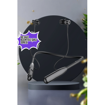 KESGİN MARKET ® Boyun Bantlı Bluetooth Kulaklık ANC Özellikli Kulaklık İçi