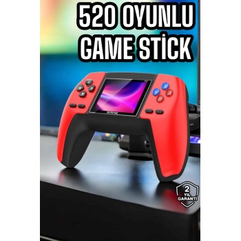 KESGİN MARKET ® Gamepad 520 Retro Oyunlu Taşınabilir El Konsolu Atari