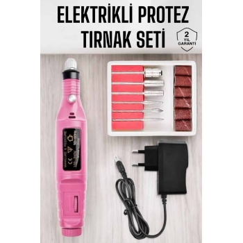 KESGİN MARKET ® Nasır Temizleyici Manikür Pedikür Seti Elektrikli USB Girişli