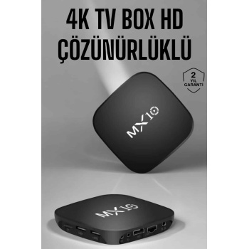 KESGİN MARKET ® TV Box HD Çözünürlüklü 4 Çekirdekli 8 GB Dahili Hafıza Android Uyumlu