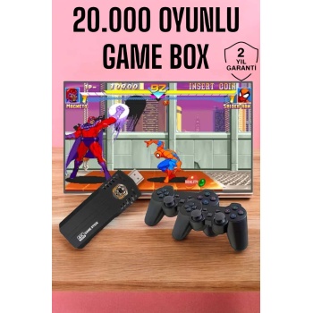 KESGİN MARKET ® Game Box 20.000 Oyunlu 8K Ultra Oyun Konsolu