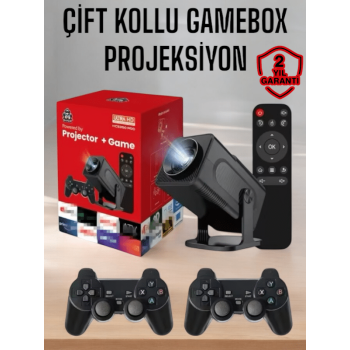 KESGİN MARKET ® Android Projeksiyon ve Çift Kollu Game Box