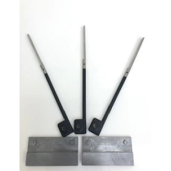 KESGİN MARKET® 3+2 Paket Çelik Eds Ultra Slim İnce Yedek Uc Kürek Ve Slim İnce Kesme Yedek Bıçak