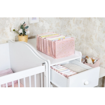 KESGİN MARKET® Baby Akordiyon Organizer Çekmece Düzenleyici Large (pembe) -04089