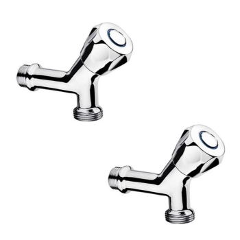 KESGİN MARKET® 2li Suyun Akmasını Önleyen Çamaşır Ve Bulaşık Makinesi Musluğu