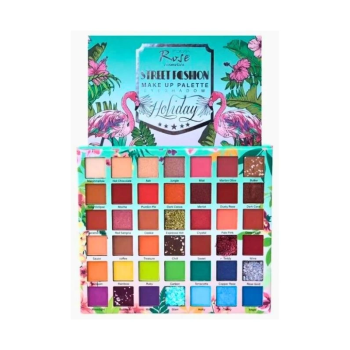 KESGİN MARKET® Göz Alıcı Kaliteli Pigmantasyoniu Aynalı 42li Flmingoo Far Seti