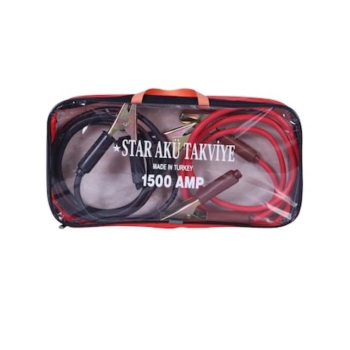 KESGİN MARKET® Ultra Güçlü Araba Akü Takviye Kablosu - 1500 Amper Çantalı