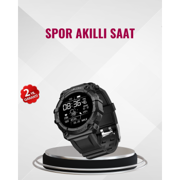 KESGİN MARKET® Nabız Ölçerli Akıllı Saat – Adım Sayar ve Kalori Ölçer Özellikli