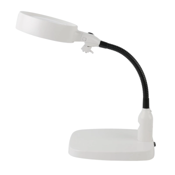 KESGİN MARKET® -masaüstü 10x Led Işıklı Büyüteç Okuma El Sanatları Onarım Büyüteç 7765