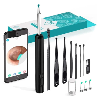 KESGİN MARKET® Pm-24065 Endoskop Kameralı Kulak Temizleme Cihazı