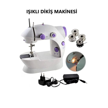 KESGİN MARKET® Mini Ev Dikiş Makinesi Pedallı Sewıng Machine