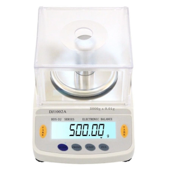 KESGİN MARKET® Dj602a Kefeli Hassas Terazi 3000 G Kapasiteli, 0.01 G Hassasiyetle Profesyonel Ölçüm