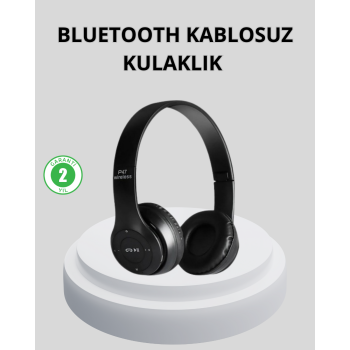 KESGİN MARKET® Kablosuz Bluetooth Kulaklık – Suya Dayanıklı ve Uzun Ömürlü Kullanım