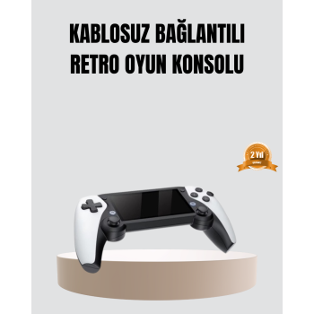 KESGİN MARKET® Taşınabilir El Konsolu – 4.3 İnç TFT Ekran, 64 GB Dahili Oyun Hafızalı