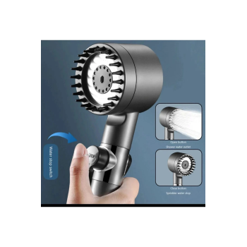 KESGİN MARKET® Yeni Nesil Masajlı Turbolu Çok Fonksiyonlu Filtreli Duş Başlığı