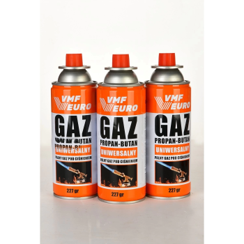 KESGİN MARKET® Remtas Vmf Eurogaz Kamp Ocak Gazı Valfli Kartuş 227gr - 3 Adet