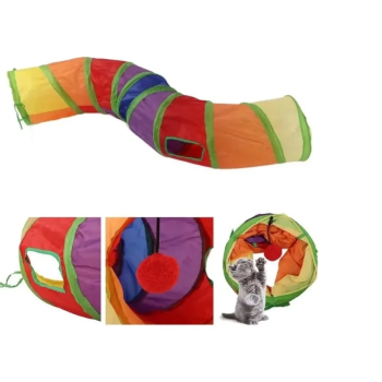 KESGİN MARKET® Kedi Oyun Tüneli 125 Cm