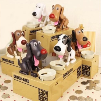 KESGİN MARKET® Para Yiyen Köpek Kumbara