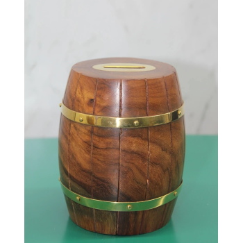 KESGİN MARKET® Pirinç Fıçı Kumbara 1786