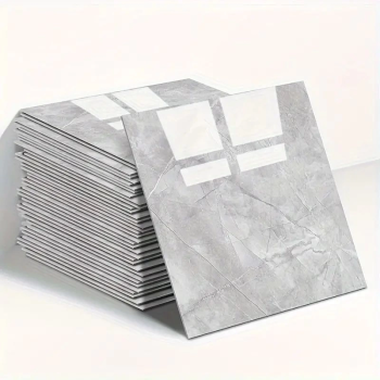 KESGİN MARKET® Gri Mermer Desen Duvar Sticker (30*30)