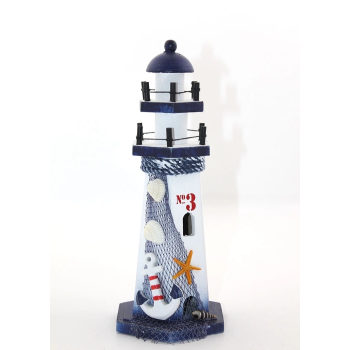 KESGİN MARKET® Ahşap Marin Deniz Feneri  Alk2443