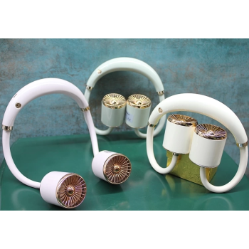 KESGİN MARKET® Kuromi Şarjlı Boyun Fanı Vantilatör 3 Kademeli Alk2688