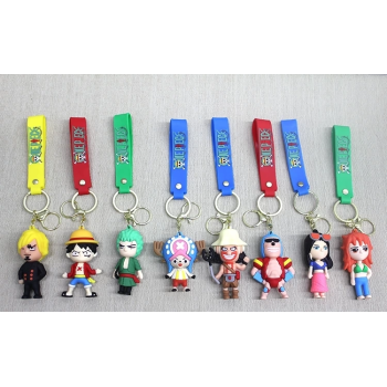 KESGİN MARKET® One Piece Silikon Anahtarlık Alk4269