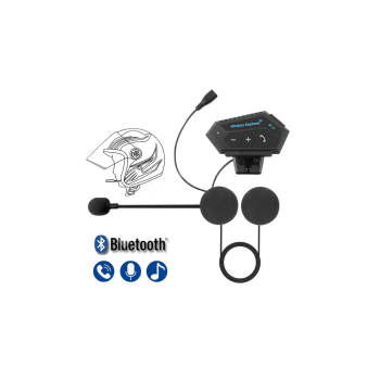 KESGİN MARKET® Bt12 Kask Kulaklık Bluetooth Motosiklet Kulaklık Interkom Motorsiklet Kulaklık