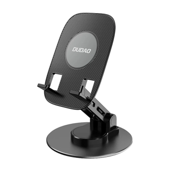 KESGİN MARKET® F17s  Masaüstü Telefon Tutucu Döner Tabanı Alüminyum Paslanmaz Çelik Katlanabilir