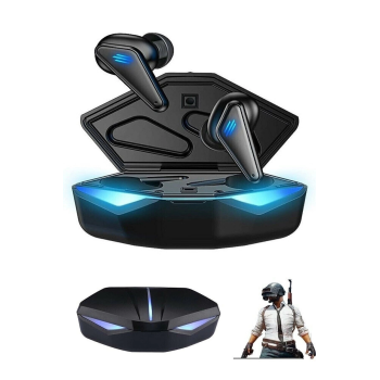 KESGİN MARKET® K-55 True Kablosuz Oyuncu Kulaklığı Işıklı Kulakiçi Bluetooth Kulaklık 5.0