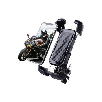 KESGİN MARKET® 360° Derece Ayarlanabilen Gidon Bağlantılı Bisiklet Motosiklet İçin Abs 4-7.8″ İnç Telefon Tutucu
