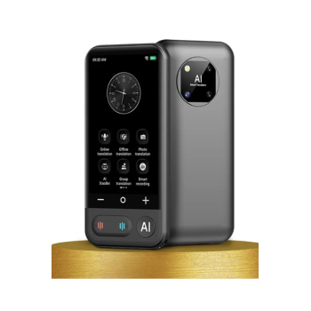 KESGİN MARKET® Kameralı 140 Dilde Wifi Özellikli Translator Elektronik Çeviri Cihazı Türkçe Menü