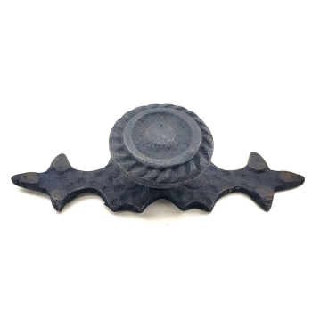 KESGİN MARKET® Antika Tarz Dekoratif Pirinç Çizgili Düğme - 25x80 Mm, Oksit