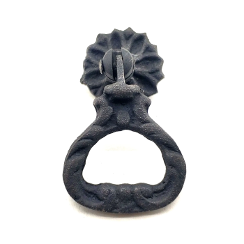 KESGİN MARKET® Antika Tarz Dekoratif Pirinç Kalp Sarkaç Mobilya Kulbu - 25 Mm, Oksit