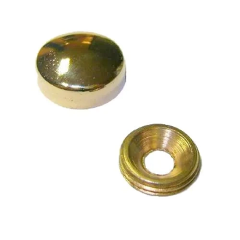 KESGİN MARKET® Vida Kapama Kapağı 13 Mm, Sarı - 100 Adet