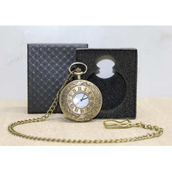 KESGİN MARKET® Özel Kutulu Antik Köstekli Saat Alk4668