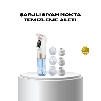 KESGİN MARKET® Ayarlanabilir Güç Seviyeli Vakumlu Siyah Nokta Temizleme Cihazı – Derin Gözenek Temizliği