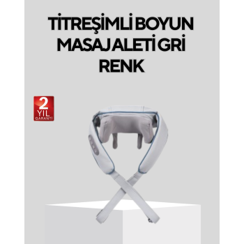 KESGİN MARKET® Isı Terapili Boyun ve Omuz Masaj Cihazı Sessiz Motorlu Çok Bölgeli Kullanım