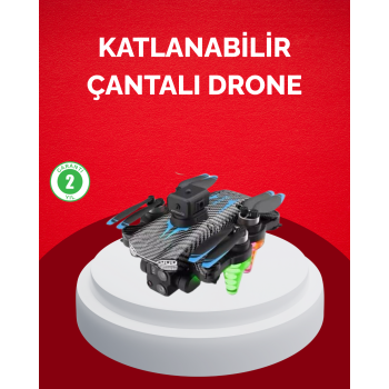 KESGİN MARKET ® Katlanabilir Drone 1080P Kamera 0-100m Uçuş Mesafeli