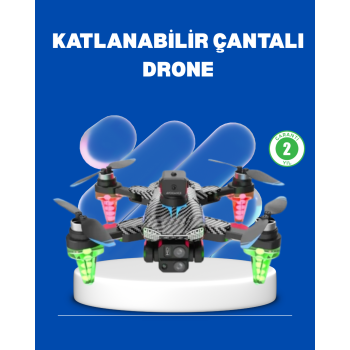 KESGİN MARKET ® 1080P Full HD Katlanabilir Drone Uzun Uçuş Süreli Hafif Tasarım
