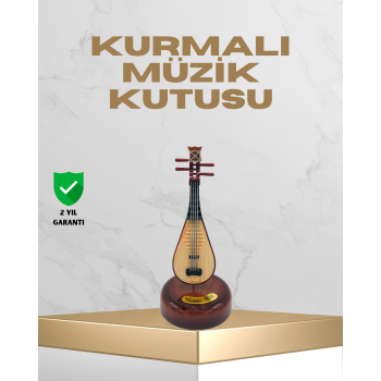 KESGİN MARKET®Ud Sembolü Müzik Kutusu Estetik Tasarım Melodi Destekli