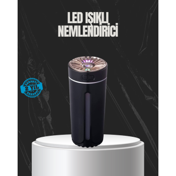 KESGİN MARKET®USB Aromaterapi Difüzör Ultrasonik Hava Nemlendirici LED Gece Lambalı