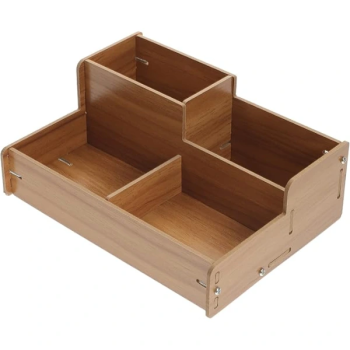 KESGİN MARKET®Ahşap Masa Üstü Düzenleyici Kutu
