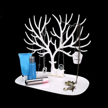 KESGİN MARKET®Geyik Tasarımlı Takı Standı Beyaz