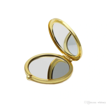 KESGİN MARKET®Promosyon Cep Aynası Gold Renk