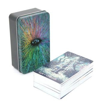 KESGİN MARKET®Metal Kutulu Tarot Kartı Prisma